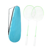 Maxbell 2Pcs Badminton Rackets with Bag Badminton Racquets Light Green Rackets