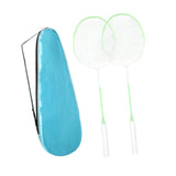 Maxbell 2Pcs Badminton Rackets with Bag Badminton Racquets Light Green Rackets