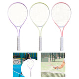 Maxbell Tennis Racquet Portable 21" Tennis Racket for Kids for Garden Children Beach Purple