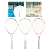 Maxbell Tennis Racquet Portable 21" Tennis Racket for Kids for Garden Children Beach Purple