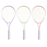Maxbell Tennis Racquet Portable 21" Tennis Racket for Kids for Garden Children Beach Purple