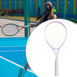 Maxbell Tennis Racquet Portable 21" Tennis Racket for Kids for Garden Children Beach Purple