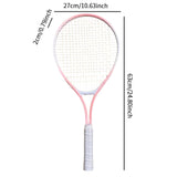 Maxbell Tennis Racquet Portable 21" Tennis Racket for Kids for Garden Children Beach Pink