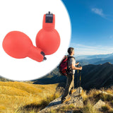 Maxbell 2Pcs Hand Squeeze Whistles Coaches Whistles for Home School Coaches Referees Red