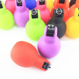 Maxbell 2Pcs Hand Squeeze Whistles Coaches Whistles for Home School Coaches Referees Red