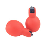 Maxbell 2Pcs Hand Squeeze Whistles Coaches Whistles for Home School Coaches Referees Red