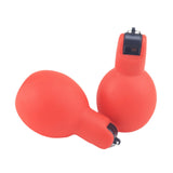 Maxbell 2Pcs Hand Squeeze Whistles Coaches Whistles for Home School Coaches Referees Red