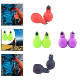 Maxbell 2Pcs Hand Squeeze Whistles Coaches Whistles for Home School Coaches Referees Red