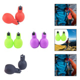 Maxbell 2Pcs Hand Squeeze Whistles Coaches Whistles for Home School Coaches Referees Red