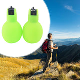 Maxbell 2Pcs Hand Squeeze Whistles Coaches Whistles for Home School Coaches Referees Green