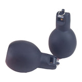 Maxbell 2Pcs Hand Squeeze Whistles Coaches Whistles for Home School Coaches Referees Black