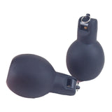 Maxbell 2Pcs Hand Squeeze Whistles Coaches Whistles for Home School Coaches Referees Black