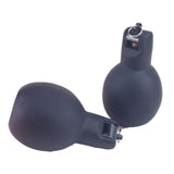 Maxbell 2Pcs Hand Squeeze Whistles Coaches Whistles for Home School Coaches Referees Black