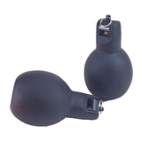 Maxbell 2Pcs Hand Squeeze Whistles Coaches Whistles for Home School Coaches Referees Black