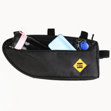 Maxbell Bike Frame Bag Stable Hiking Travel Down Tube Bike Bag for Keys Phone Wallet S