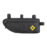 Maxbell Bike Frame Bag Stable Hiking Travel Down Tube Bike Bag for Keys Phone Wallet L