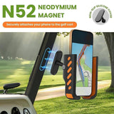Maxbell Magnetic Golf Cart Phone Holder Gym Equipment Golf Phone Holder 360 Rotation