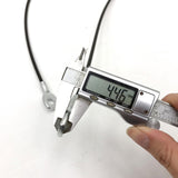 Maxbell Fitness Pulley Machine Steel Wire Rope Versatile Simple Assembly Dia 0.2inch