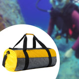Maxbell Scuba Diving Duffle Bag Portable for Underwater Adventure Snorkeling Outdoor Yellow