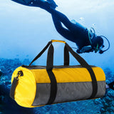 Maxbell Scuba Diving Duffle Bag Portable for Underwater Adventure Snorkeling Outdoor Yellow