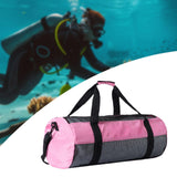Maxbell Scuba Diving Duffle Bag Portable for Underwater Adventure Snorkeling Outdoor Pink
