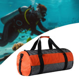 Maxbell Scuba Diving Duffle Bag Portable for Underwater Adventure Snorkeling Outdoor Orange