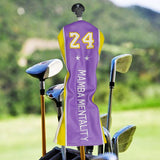 Maxbell Golf Blade Putter Cover Golf Equipment Scratch Resistant Headcover Protector M 24