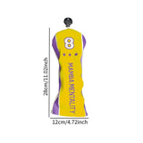 Maxbell Golf Blade Putter Cover Golf Equipment Scratch Resistant Headcover Protector M 8