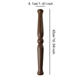 Maxbell Wooden Tai Chi Ruler Short Stick 16.5x1.6inch for Fitness Qigong Accessories