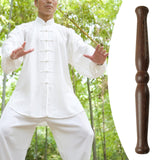 Maxbell Wooden Tai Chi Ruler Short Stick 16.5x1.6inch for Fitness Qigong Accessories