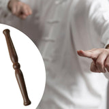 Maxbell Wooden Tai Chi Ruler Short Stick 16.5x1.6inch for Fitness Qigong Accessories