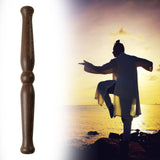 Maxbell Wooden Tai Chi Ruler Short Stick 16.5x1.6inch for Fitness Qigong Accessories