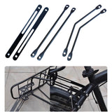 Maxbell 2 Pieces Flat Bracket for Bikes Accessories Bike Rear Rack Extension Bracket Flat Rack