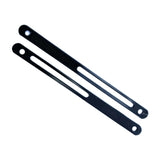 Maxbell 2 Pieces Flat Bracket for Bikes Accessories Bike Rear Rack Extension Bracket Flat Rack