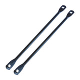 Maxbell 2 Pieces Flat Bracket for Bikes Accessories Bike Rear Rack Extension Bracket Straight Round Rack