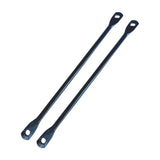 Maxbell 2 Pieces Flat Bracket for Bikes Accessories Bike Rear Rack Extension Bracket Straight Round Rack