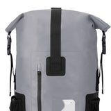 Maxbell 35 Liters Waterproof Backpack Dry Pack Dry Bag for Boating Sailing Versatile Grey