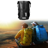 Maxbell 35 Liters Waterproof Backpack Dry Pack Dry Bag for Boating Sailing Versatile Black