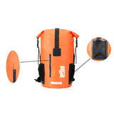 Maxbell 35 Liters Waterproof Backpack Dry Pack Dry Bag for Boating Sailing Versatile Orange