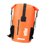 Maxbell 35 Liters Waterproof Backpack Dry Pack Dry Bag for Boating Sailing Versatile Orange