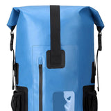 Maxbell 35 Liters Waterproof Backpack Dry Pack Dry Bag for Boating Sailing Versatile Blue