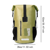 Maxbell 35 Liters Waterproof Backpack Dry Pack Dry Bag for Boating Sailing Versatile Green
