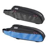 Maxbell Bicycle Front Frame Bag Stable Bike Top Tube Bag for Commuting Travel Hiking Black Green