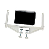 Maxbell Table Tennis Net Post Set Adults Table Tennis Net Rack for Indoor Match Home White