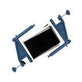 Maxbell Table Tennis Net Post Set Adults Table Tennis Net Rack for Indoor Match Home Dark Blue