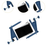 Maxbell Table Tennis Net Post Set Adults Table Tennis Net Rack for Indoor Match Home Dark Blue