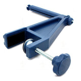 Maxbell Table Tennis Net Post Set Adults Table Tennis Net Rack for Indoor Match Home Dark Blue