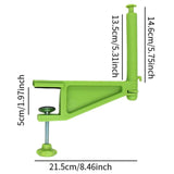 Maxbell Table Tennis Net Post Set Adults Table Tennis Net Rack for Indoor Match Home Green