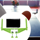 Maxbell Table Tennis Net Post Set Adults Table Tennis Net Rack for Indoor Match Home Green