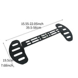 Maxbell Scooter Front Foot Pedals Set Adjustable Comfortable Electric Bike Foot Rest